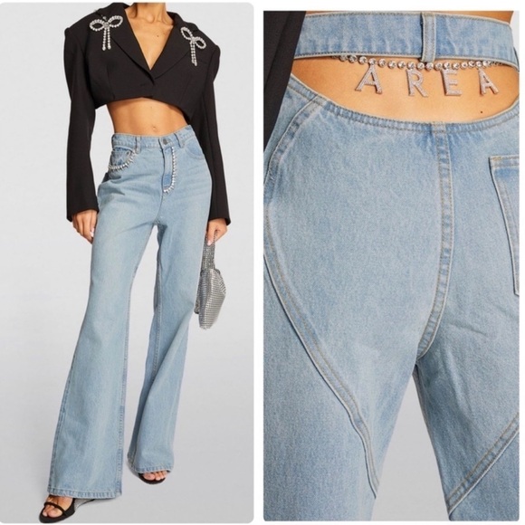 AREA Nameplate Bootcut Jean - Picture 1 of 16